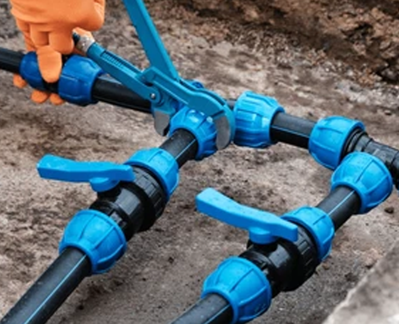 HDPE Fabricated Fittings Application