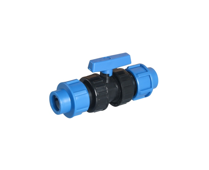 PP Compression Fittings-Ball Valve